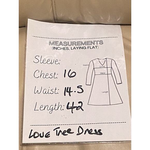 Love Tree Women’s Smocked Back Ruffled Hem Midi Dress Size L Pink Summer Beach - Picture 8 of 8